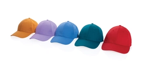 Casquette 6 panneaux en coton recyclé 280gr - traceur AWARE personnalisable