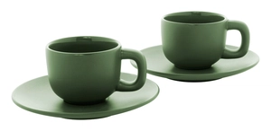 Set espresso 2 tasses 85ml personnalisable