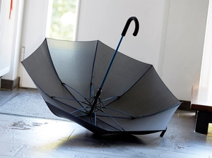 Parapluie automatique avec poignée canne 103 cm - baleines en fibre de verre personnalisable