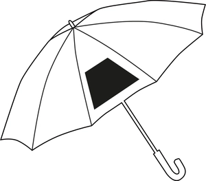 Parapluie automatique avec poignée canne 103 cm - baleines en fibre de verre personnalisable