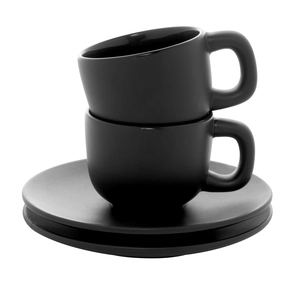 Set espresso 2 tasses 85ml personnalisable