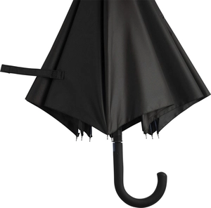 Parapluie automatique avec poignée canne 103 cm - baleines en fibre de verre personnalisable