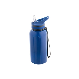 Bouteille de sport 1200ml avec paille personnalisable