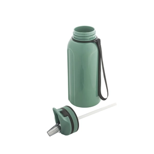 Bouteille de sport 1200ml avec paille personnalisable