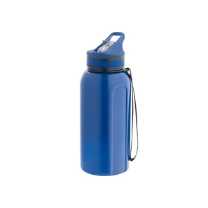 Bouteille de sport 1200ml avec paille personnalisable