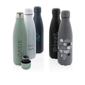 Bouteille isotherme en acier 500 ml avec vide d'air personnalisable