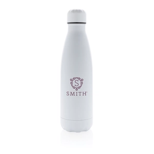 Bouteille isotherme en acier 500 ml avec vide d'air personnalisable