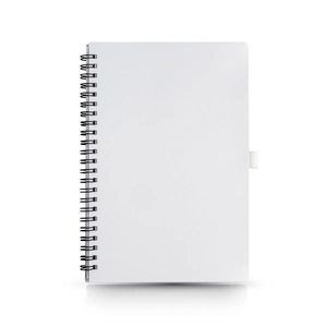 Carnet A5 Wire-o 140 pages lignées - avec porte stylo personnalisable