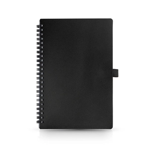 Carnet A5 Wire-o 140 pages lignées - avec porte stylo personnalisable