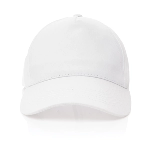 Casquette 5 panneaux en coton recyclé 190gr - traceur AWARE personnalisable