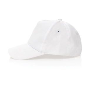 Casquette 5 panneaux en coton recyclé 190gr - traceur AWARE personnalisable