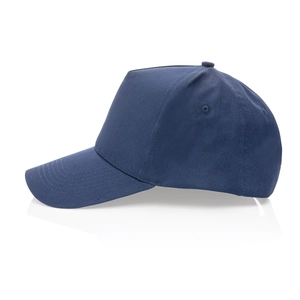 Casquette 5 panneaux en coton recyclé 190gr - traceur AWARE personnalisable