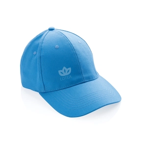 Casquette 6 panneaux en coton recyclé 280gr - traceur AWARE personnalisable