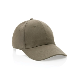 Casquette 6 panneaux en coton recyclé 280gr - traceur AWARE personnalisable