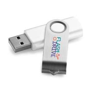 Clé USB pivotante en métal - capacité jusqu'à 32GB personnalisable