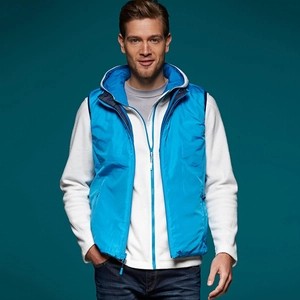 Gilet homme sans manche réversible personnalisable