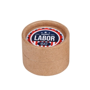 Mini baume à lèvres en carton - Baume à lèvre dans un mini pot personnalisable