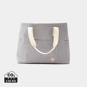 Sac de plage élégant - détails en coton et imitation cuir personnalisable