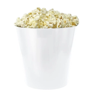 Seau à pop-corn 2,5L réutilisable en plastique personnalisable