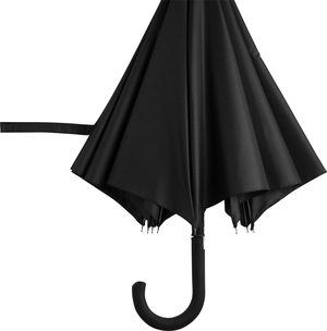 Parapluie automatique avec poignée canne 103 cm - baleines en fibre de verre personnalisable