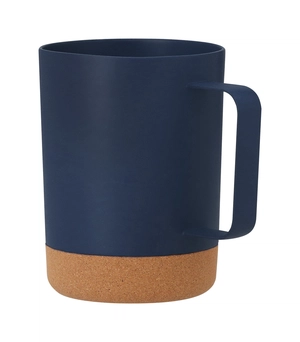 Mug thermos 400ml en RPET et liège naturel personnalisable