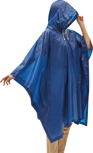 Poncho pour cycliste avec capuche - taille unique personnalisable