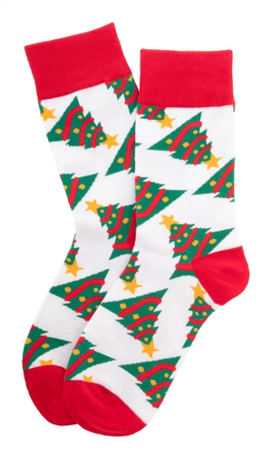 Chaussettes de Noël avec fourreau en papier kraft personnalisable