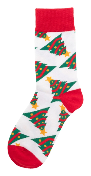 Chaussettes de Noël avec fourreau en papier kraft personnalisable