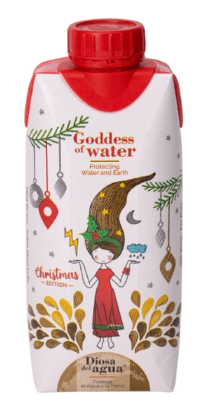 Eau en carton Goddess of Water - 3 capacités au choix personnalisable