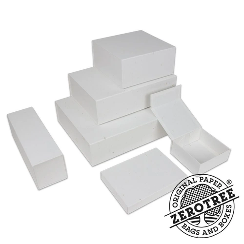 image du produit Boîtes aimantées ZEROTREE® en papier paille - plusieurs dimensions au choix