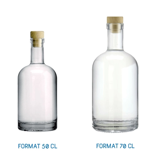 image du produit Carafe en verre 50cl ou 70 cl fabriquée en europe