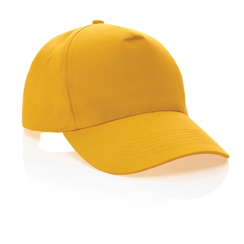 image du produit Casquette 5 panneaux en coton recyclé 190gr - traceur AWARE