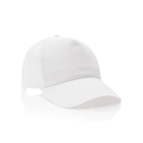 image du produit Casquette 5 panneaux en coton recyclé 190gr - traceur AWARE