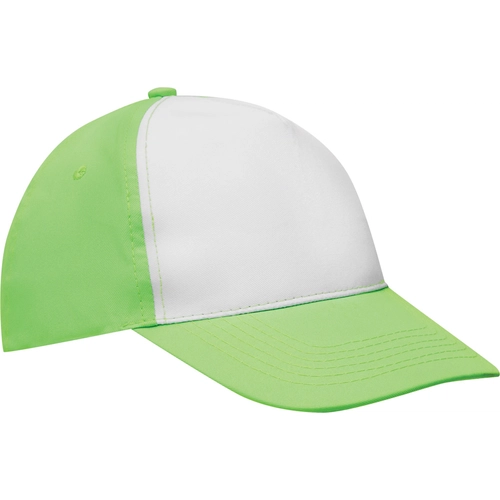 image du produit Casquette bicolore 5 segments - segment avant renforcé