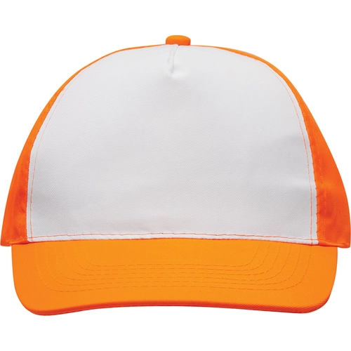 image du produit Casquette bicolore 5 segments - segment avant renforcé