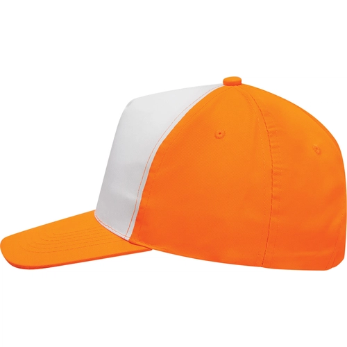 image du produit Casquette bicolore 5 segments - segment avant renforcé