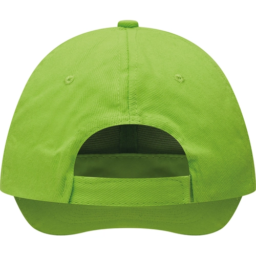 image du produit Casquette sandwich 6 segments avec visière colorée