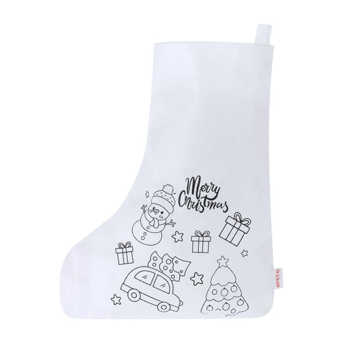 image du produit Chaussette à colorier - motifs de Noël