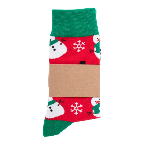 image du produit Chaussettes de Noël avec fourreau en papier kraft