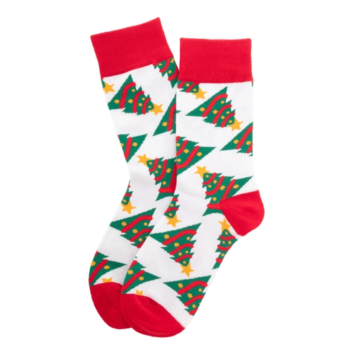 image du produit Chaussettes de Noël avec fourreau en papier kraft