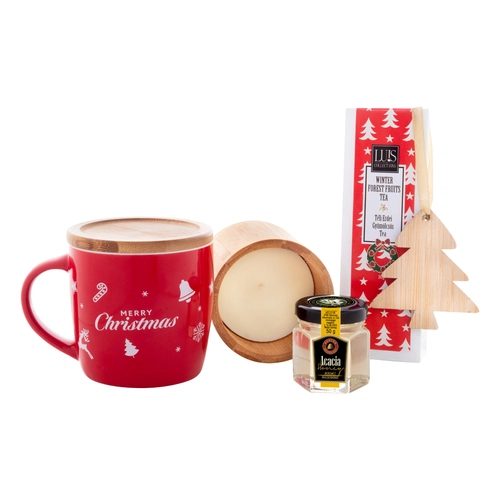 image du produit Coffret cadeau thé avec mug - idéal pour Noël