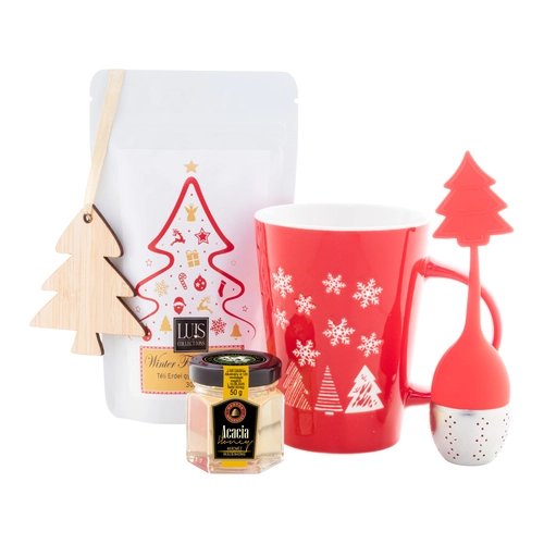 image du produit Coffret cadeau thé pour Noël