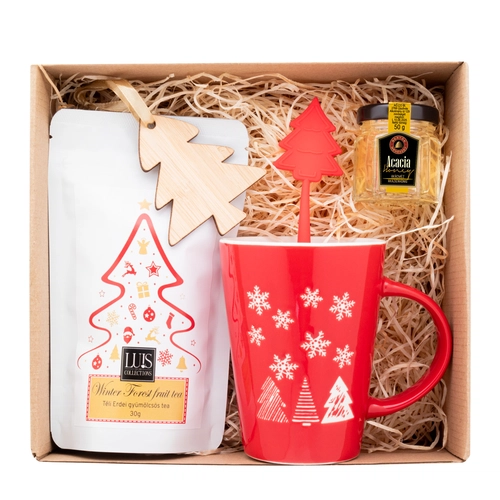 image du produit Coffret cadeau thé pour Noël