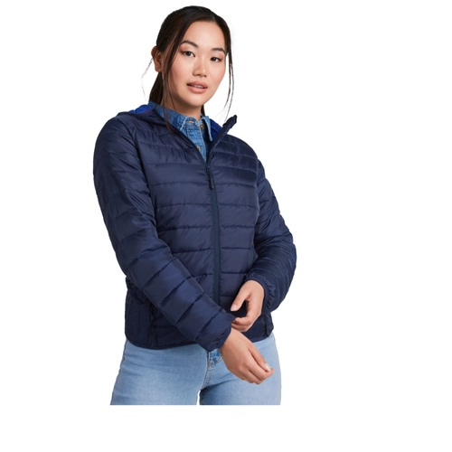 image du produit Doudoune à capuche pour femme - Veste matelassée