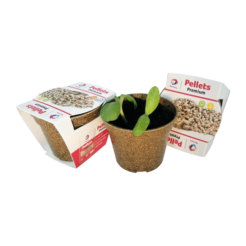 image du produit Kit de plantation avec pot en paille de riz
