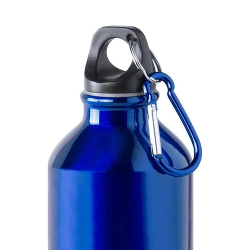 image du produit Petite bouteille en aluminium de 330 ml avec mousqueton