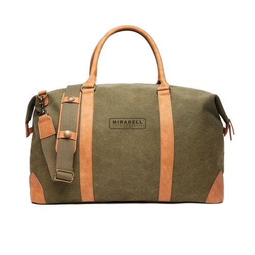 image du produit Sac de voyage élégant en toile recyclée certifié RCS - 47% en matière recyclée