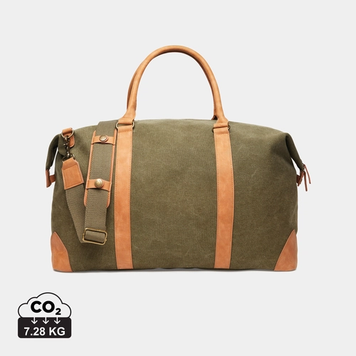 image du produit Sac de voyage élégant en toile recyclée certifié RCS - 47% en matière recyclée