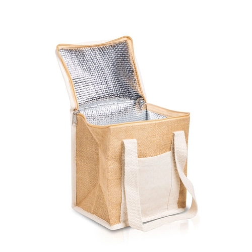 image du produit Sac isotherme en jute - Glacière en matière naturelle