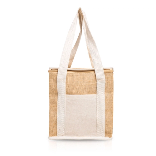 image du produit Sac isotherme en jute - Glacière en matière naturelle